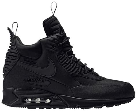 air max 90 sneakerboot black.